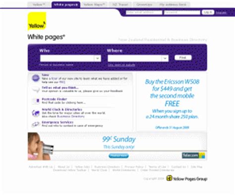 white pages residential|Free Residential and Business Directory NZ .